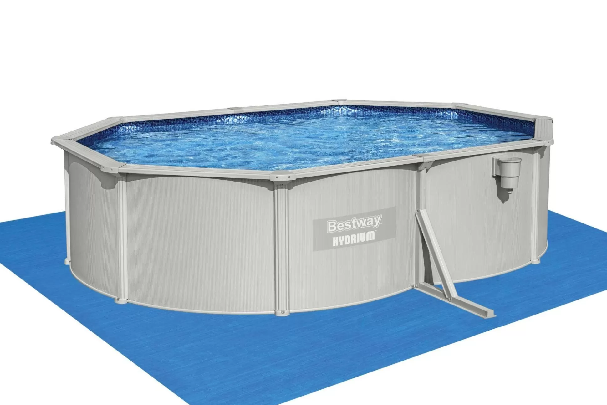 Bestway Hydrium 16'5" X 12' X 48" Steel Wall Above Ground Pool Set Online