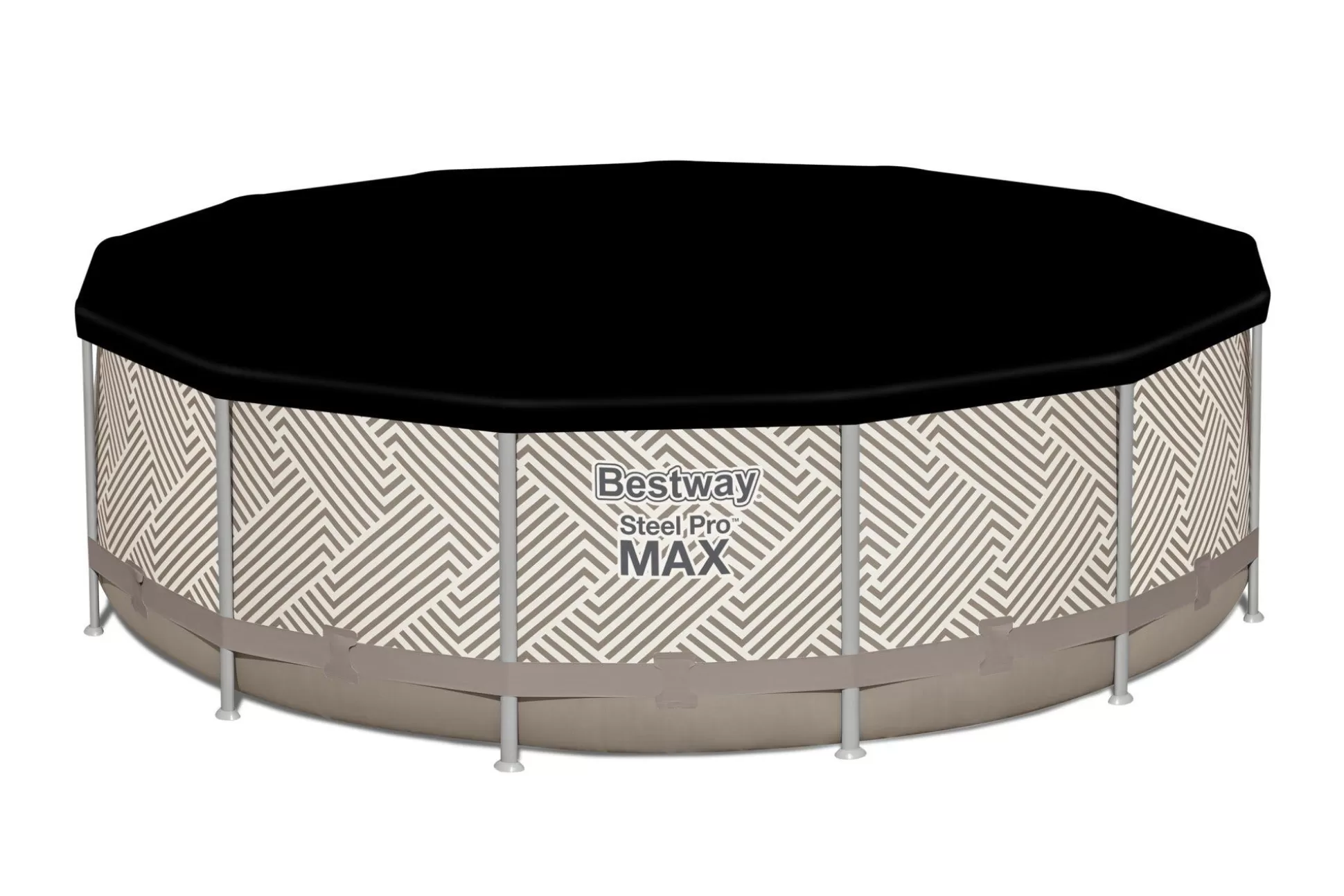 Bestway Steel Pro Max 13' X 42 Round Above Ground Pool Set With Canopy Flash Sale