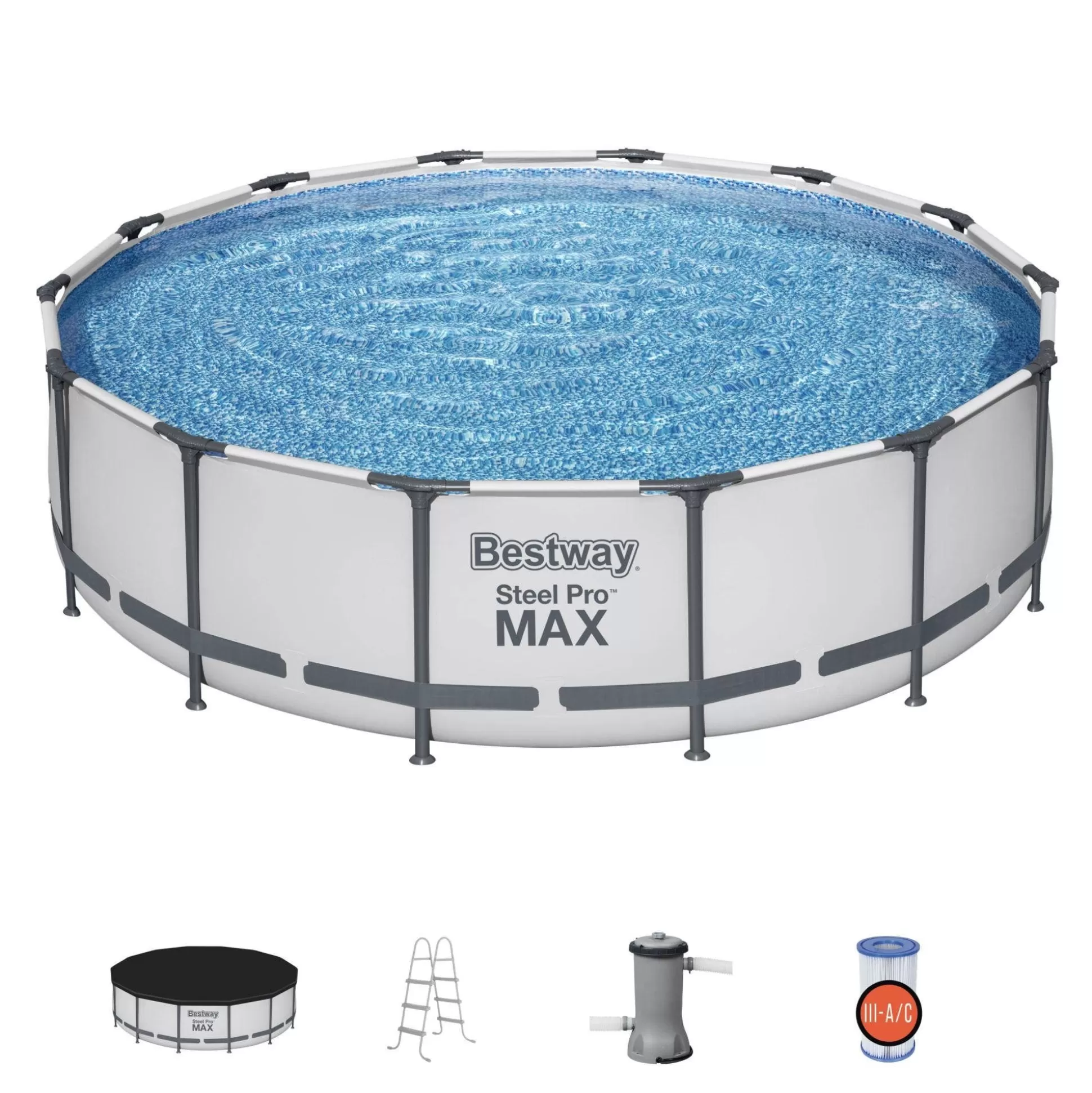 Bestway Steel Pro Max 14' X 42" Round Above Ground Pool Set Sale