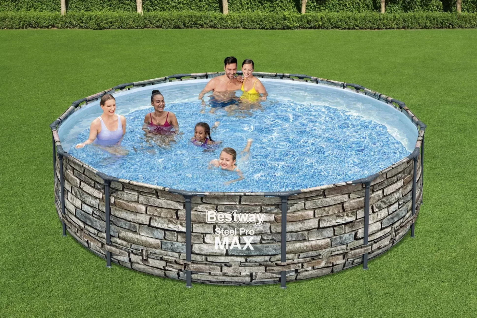 Bestway Steel Pro Max 15' X 42 Above Ground Pool Set Shop