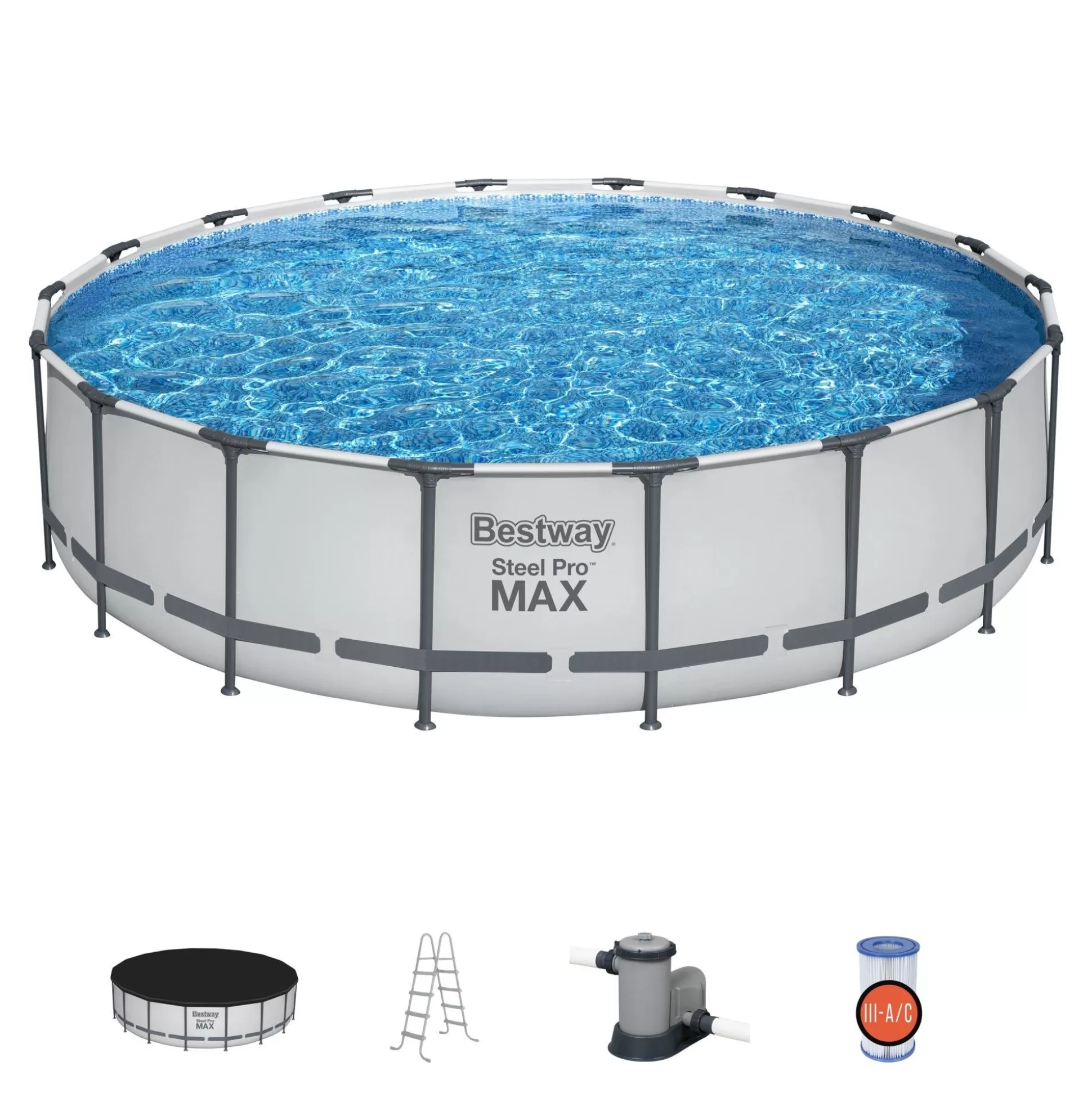 Bestway Steel Pro Max 18' X 48 Above Ground Pool Set Best