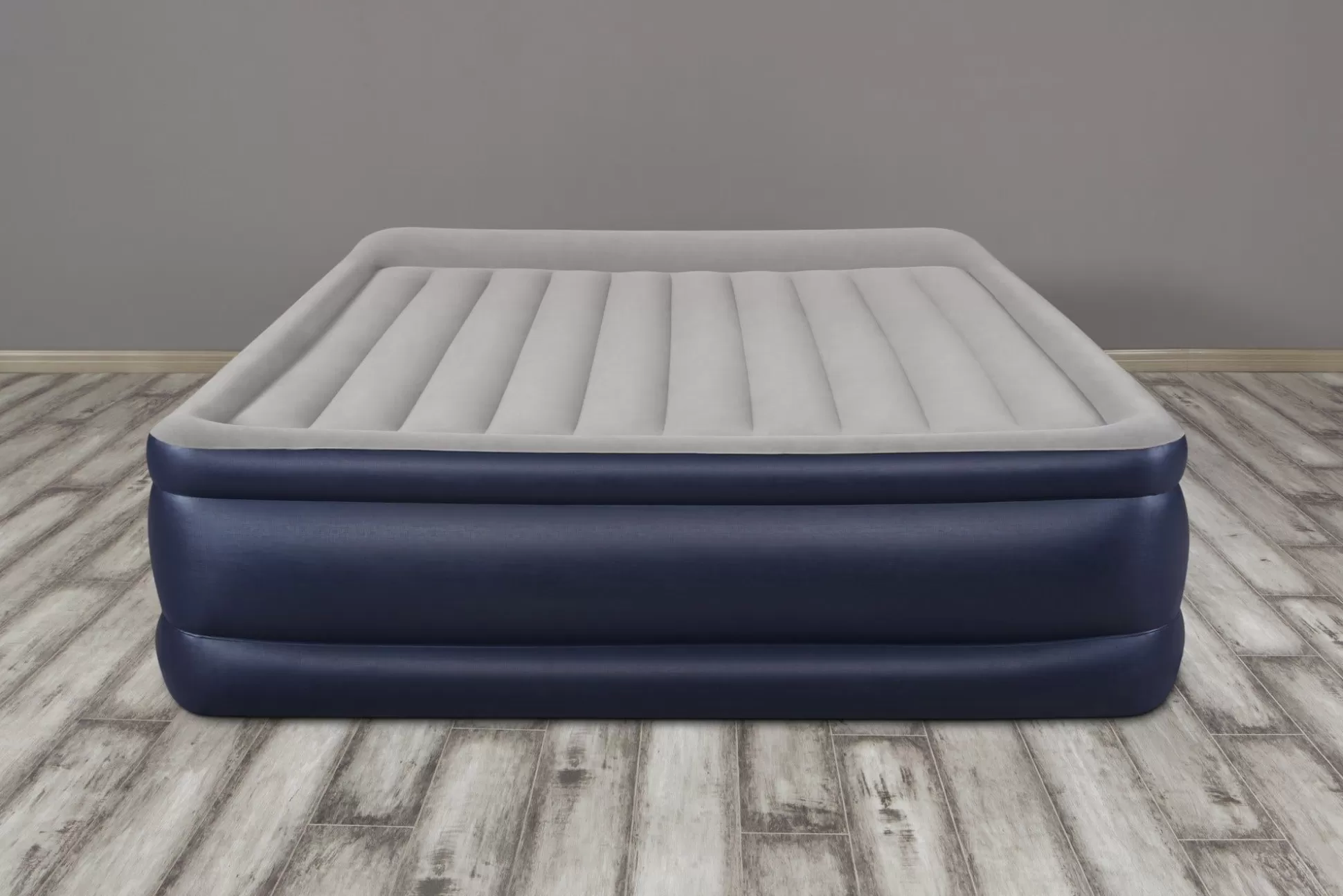 Bestway Tritech Air Mattress King 22" With Built-In Ac Pump And Antimicrobial Coating New