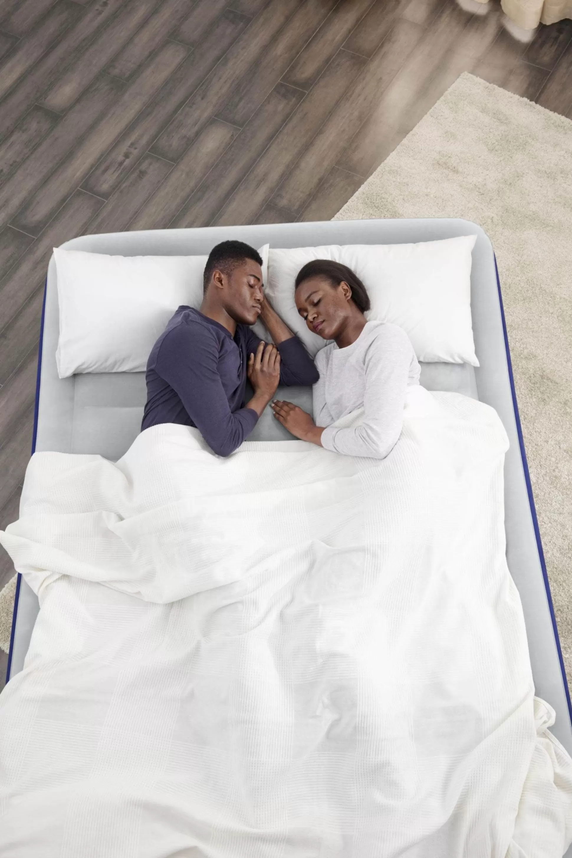 Bestway Tritech Air Mattress Queen 22 In. With Built-In Ac Pump And Antimicrobial Coating Sale