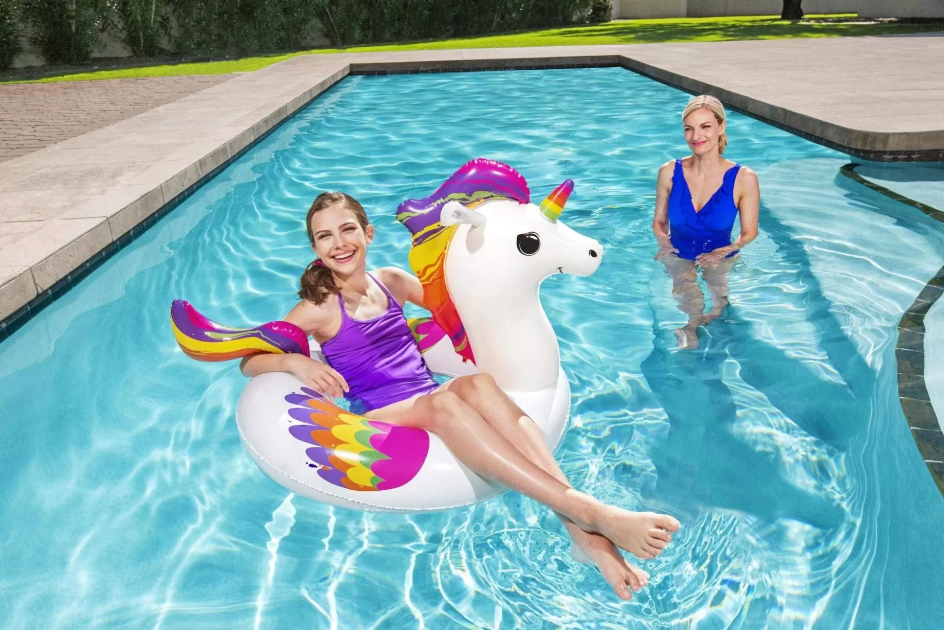 Bestway H2Ogo! Fantasy Unicorn Swim Tube 47 X 36 Store
