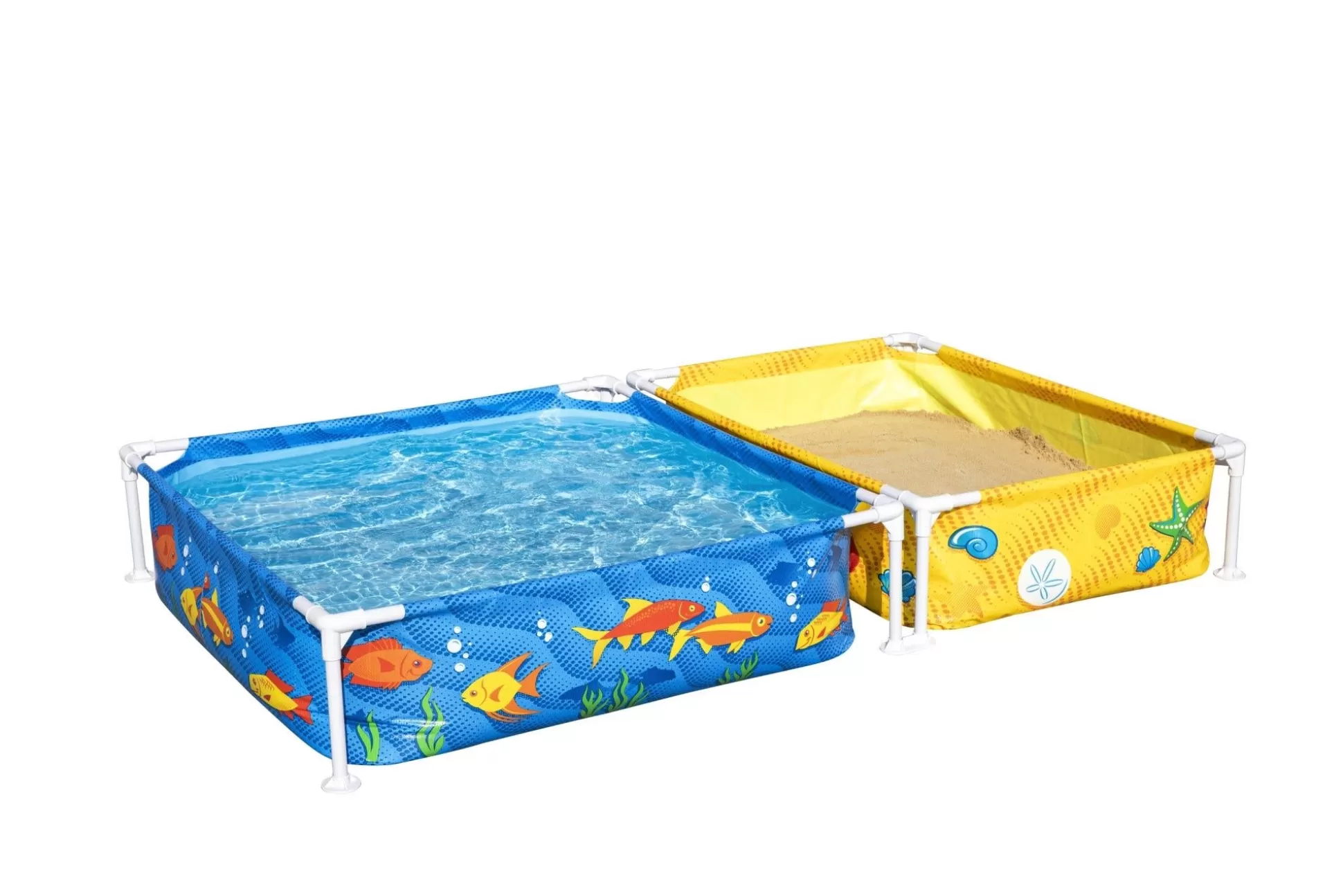 Bestway H2Ogo! My First Frame Above Ground Pool And Sandpit Combo Best Sale