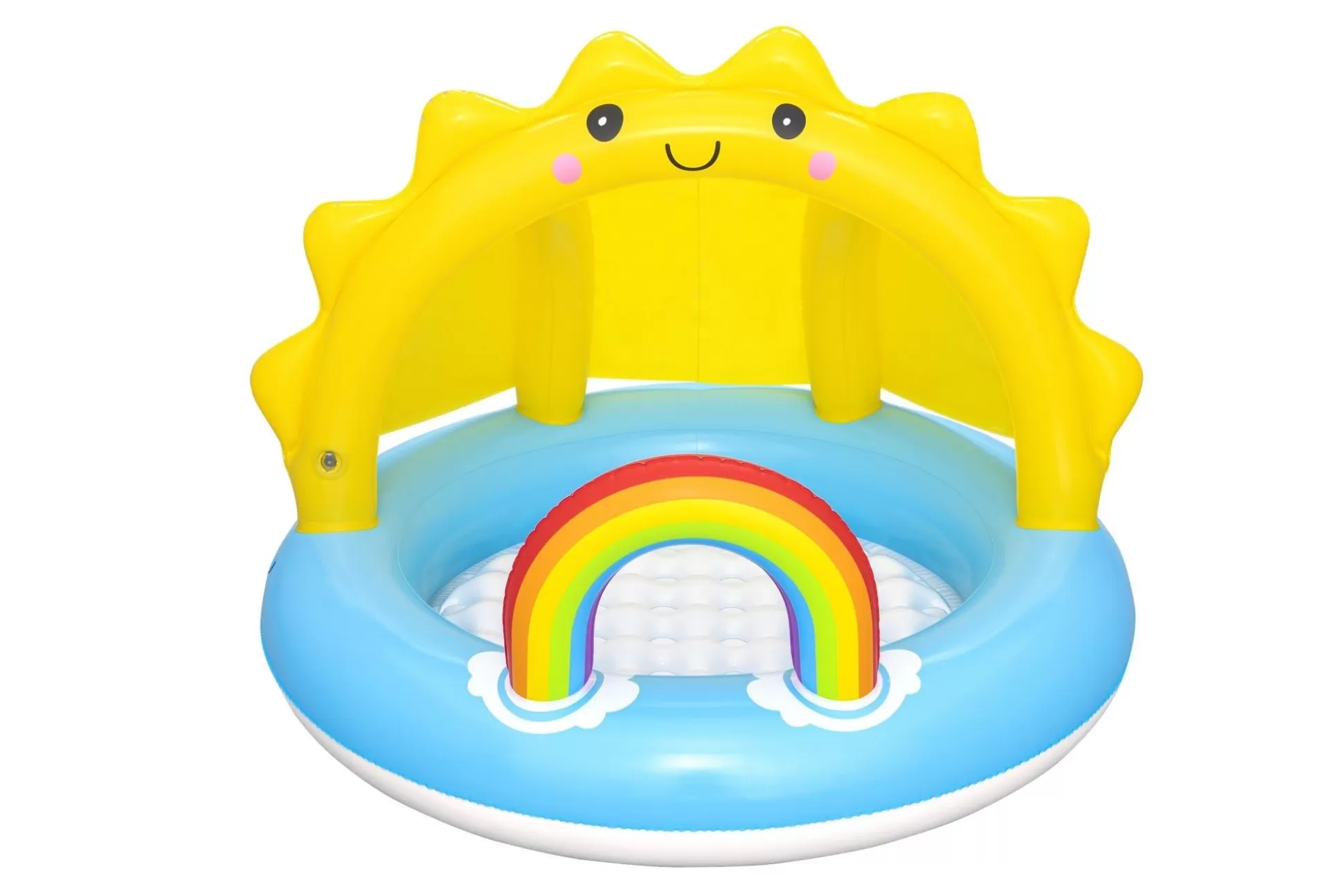 Bestway Play Day Sun Shaded Round Inflatable Baby Pool 39 X 29 Best Sale