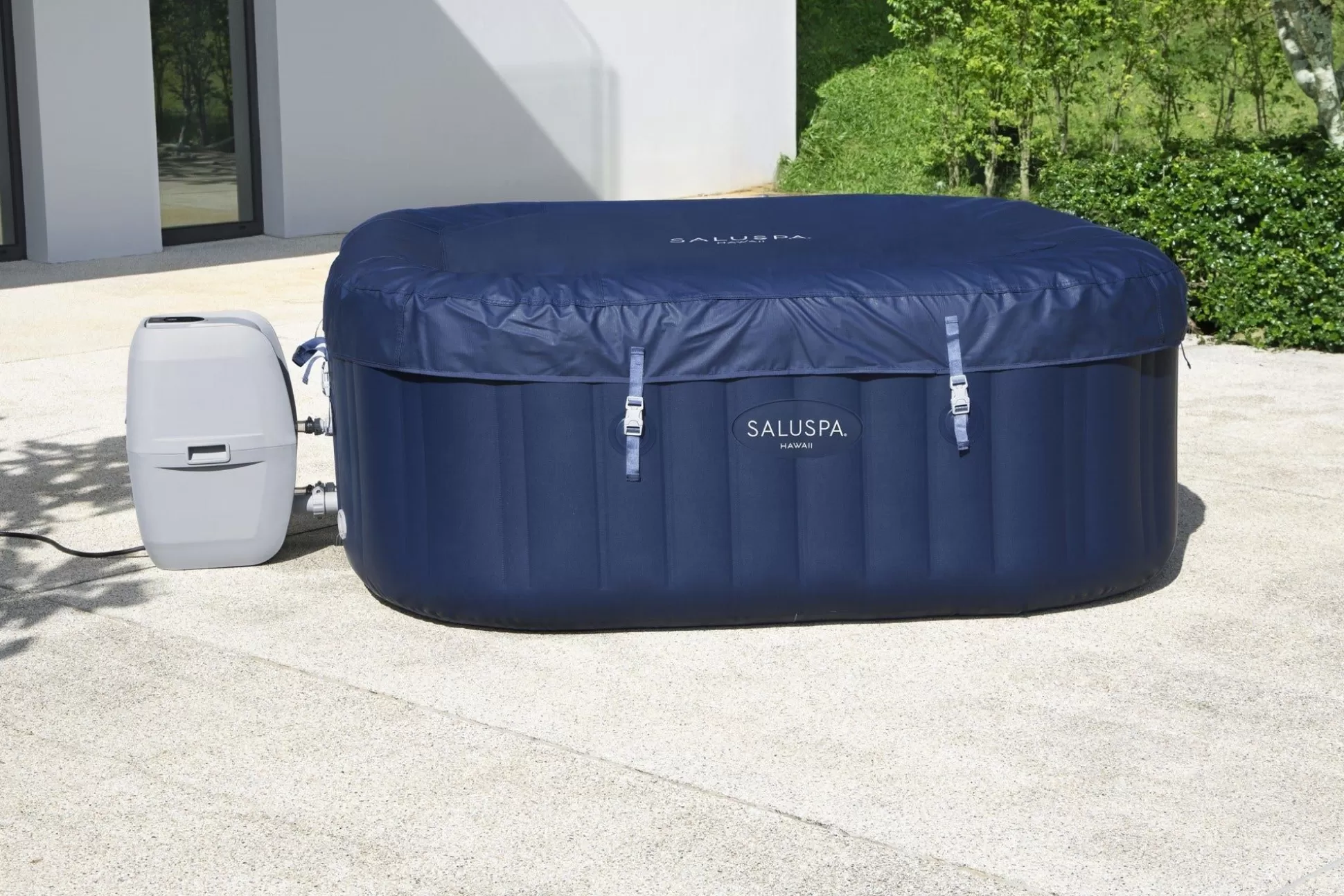 Bestway Saluspa Hawaii Energysense Smart Airjet Inflatable Hot Tub Spa 4-6 Person Hot