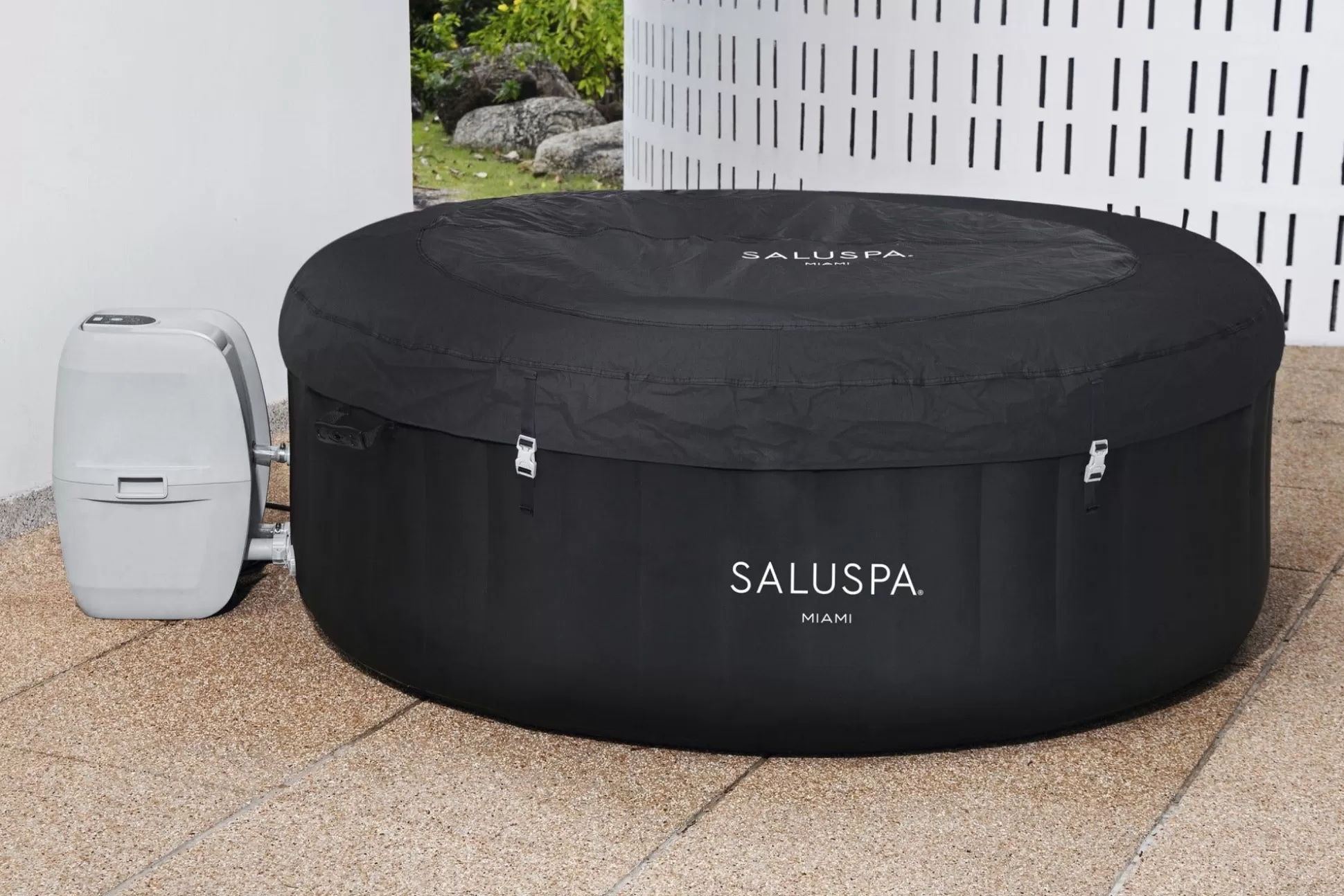 Bestway Saluspa Miami Energysense Airjet Inflatable Hot Tub Spa 2-4 Person Best