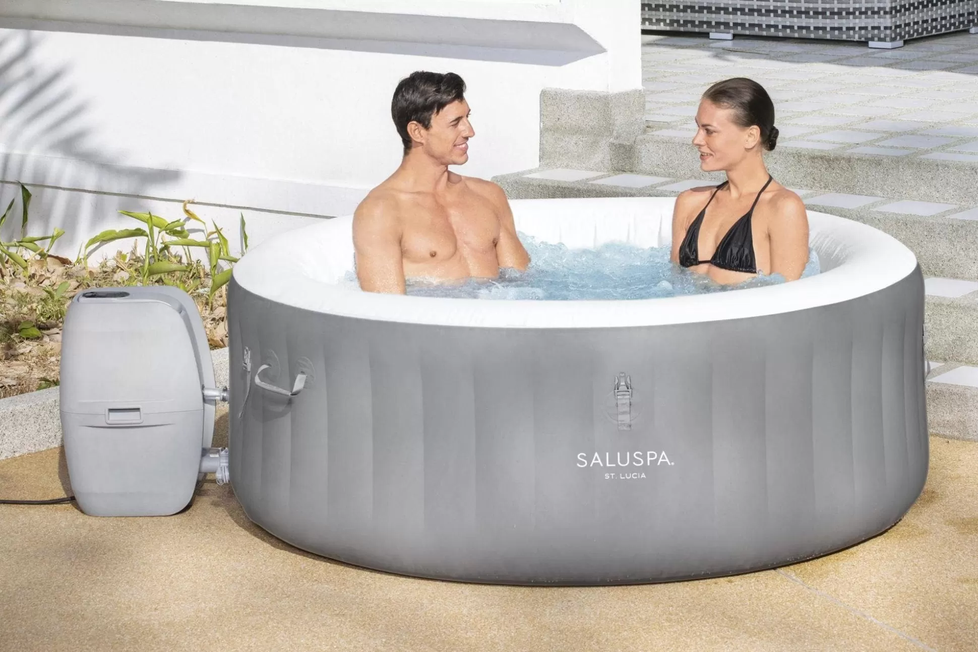 Bestway Saluspa St. Lucia Airjet Inflatable Hot Tub Spa 2-3 Person Clearance