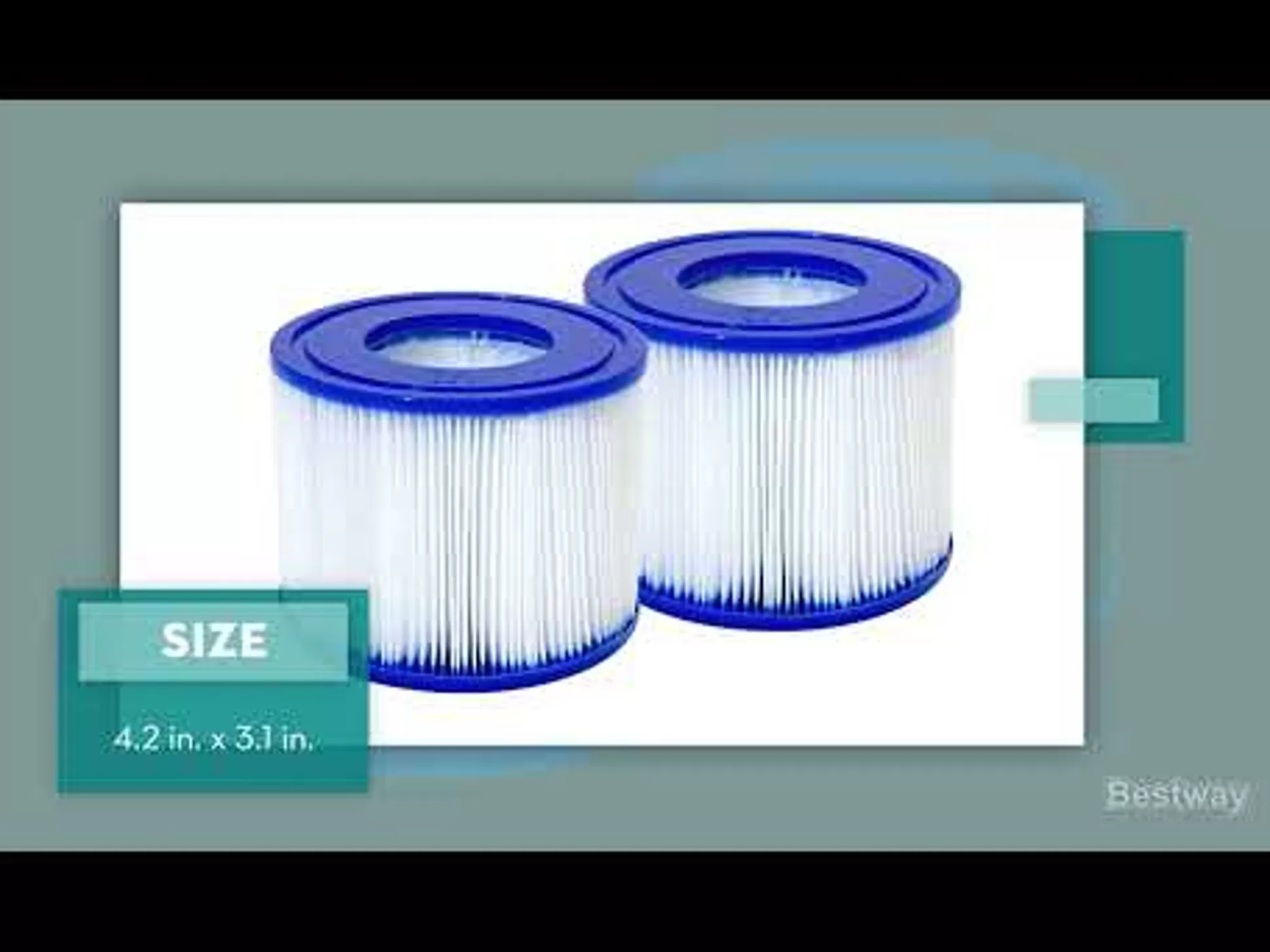 Bestway Saluspa Type Vi Filter Cartridge, 2-Pack Discount